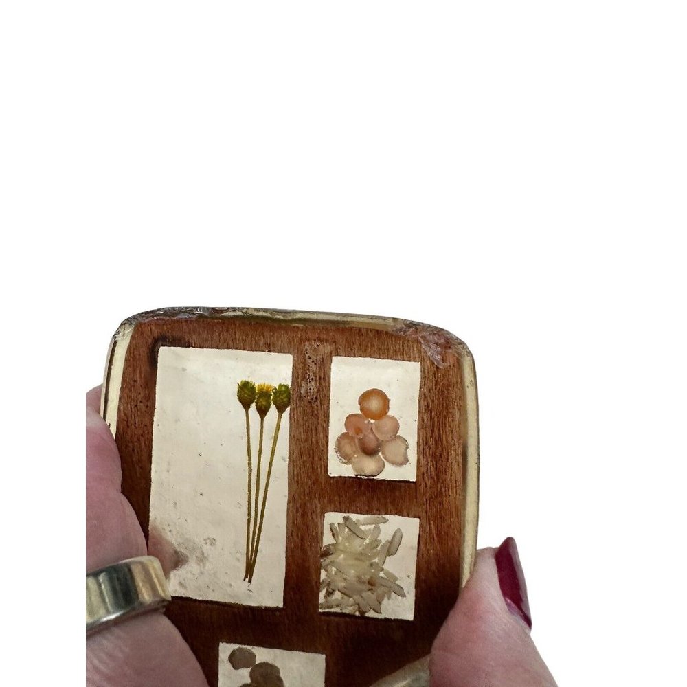 Vintage Gamut Designs Clear Resin,lucite Retro Decor Kitchen Timer & Spoon Rest - Picture 7 of 13
